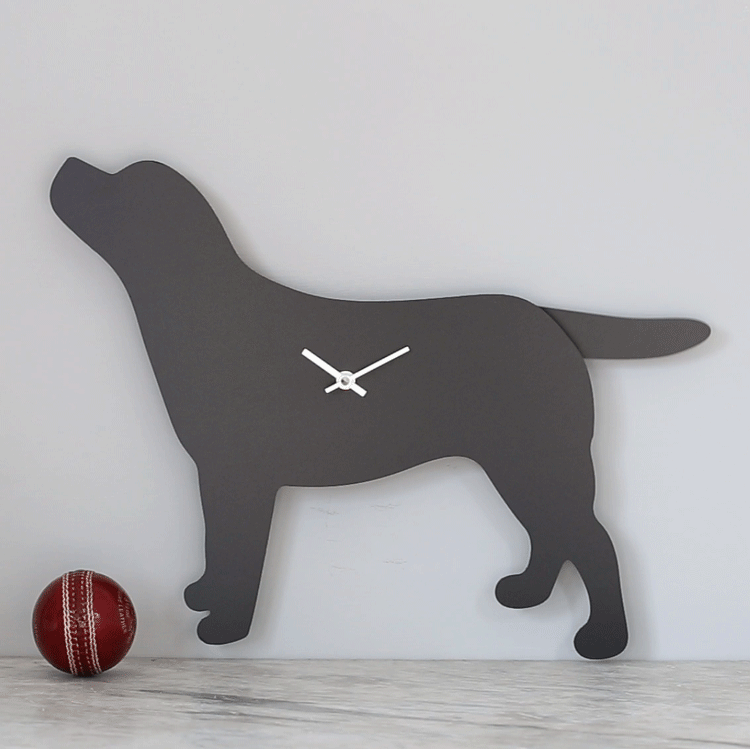 The Labrador Co.-Labrador Clock - Black 57
