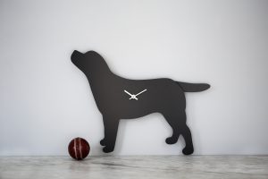 The Labrador Co.-Labrador Clock - Black 74