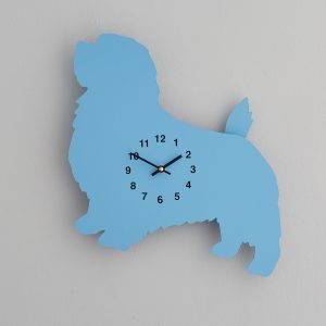 The Labrador Co.-Blue Terrier Clock with wagging tail - last one! 1