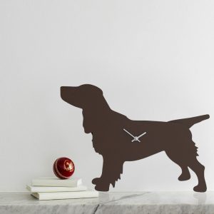 The Labrador Co.-Spaniel Clock - Brown 3