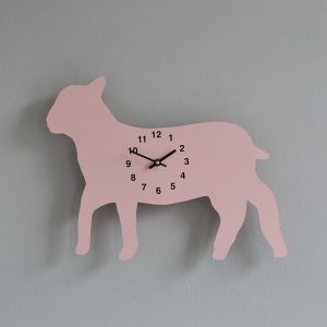 The Labrador Co.-Pink Race Horse Clock with wagging tail - last one! 1
